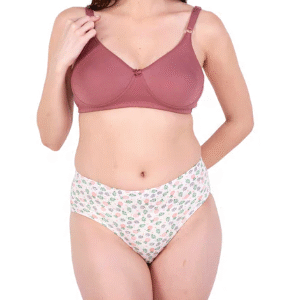 Side Support Bra & Soft Panty Set – Comfortable, Supportive, and Stylish Lingerie